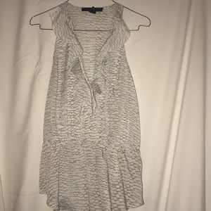 Kenneth Cole cream Color and tan. Size Medium